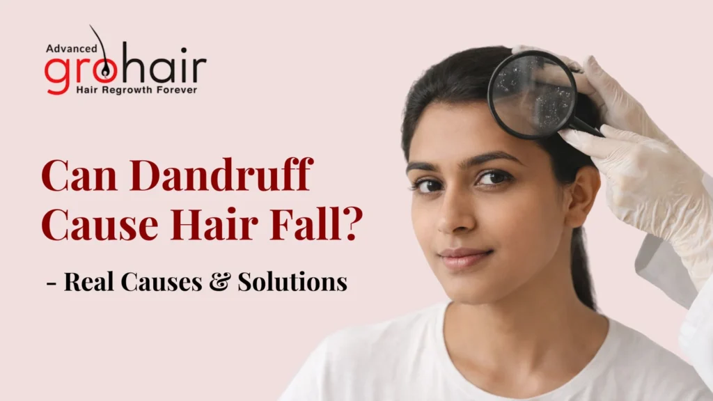 Can Dandruff Cause Hair Fall